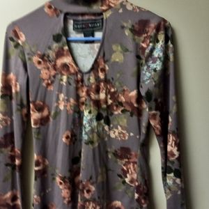Flowered blouse